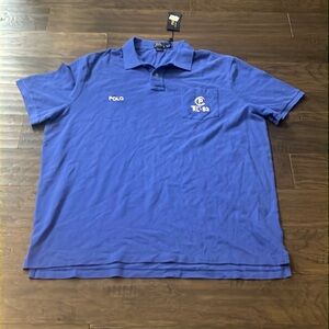 Polo Ralph Lauren CP93 Regatta Shirt royal blue Classic Fit Mens Size Large